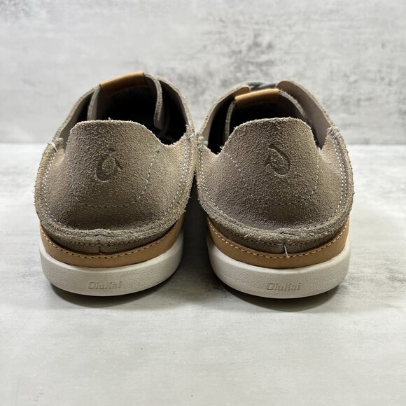 Olukai Nalukai Kala Leather Slip On Shoes - Men's Size 11 - Picture 6 of 11